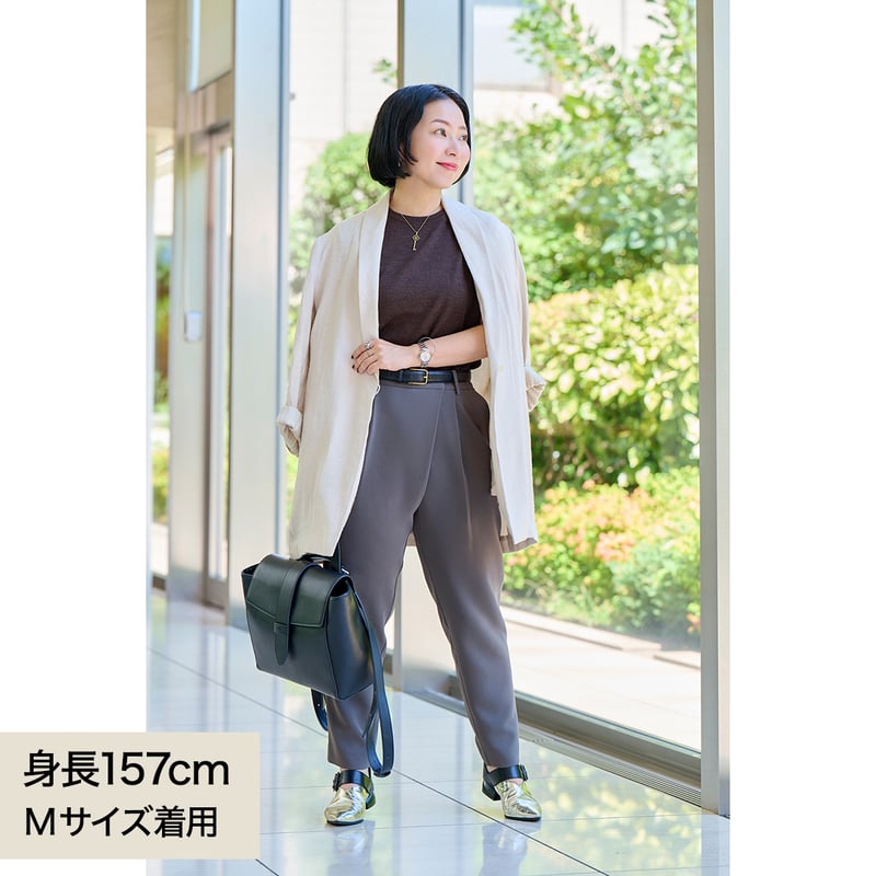 ミモレ別注色】ソージュ タックパンツ【数量限定】 | mi-mollet STORE