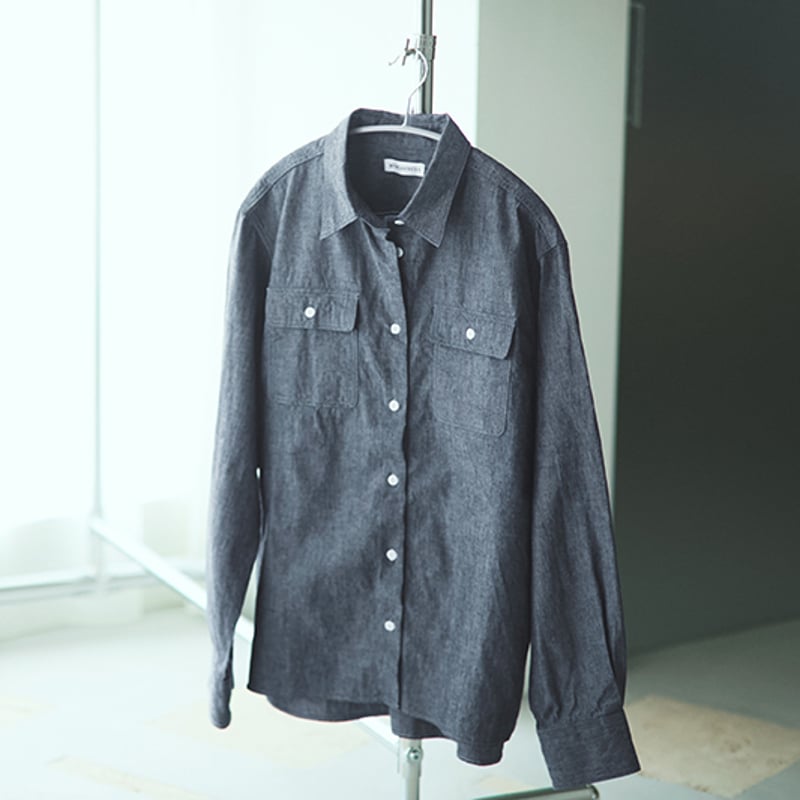 ミモレ別注】マイ ウィークネスのシャンブレーシャツ【数量限定