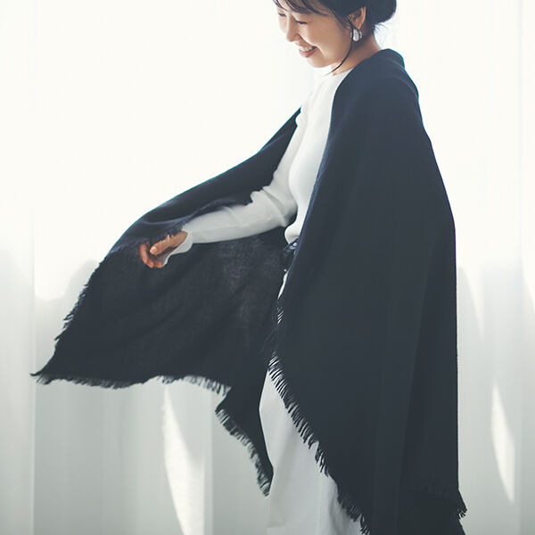 ⭐︎新品未使用タグ付き⭐︎ミモレ別注ASAUCE MELER アソースメレ　ストール ASAUCE MELER ストール マフラー 「ASAUCE MELER」ウルトラ