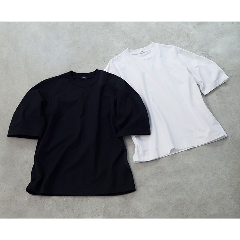 ロエフ クレセントスリーブTシャツ＜ホワイト＞【数量限定