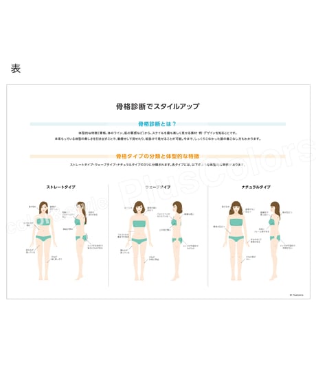 骨格診断セミナー用資料データ