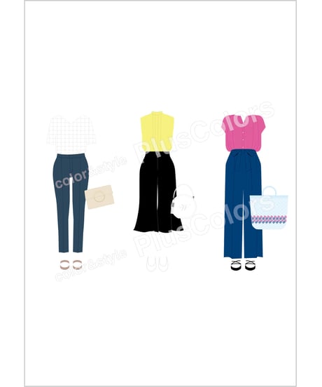 【Canva】春夏コーディネートレッスンセット