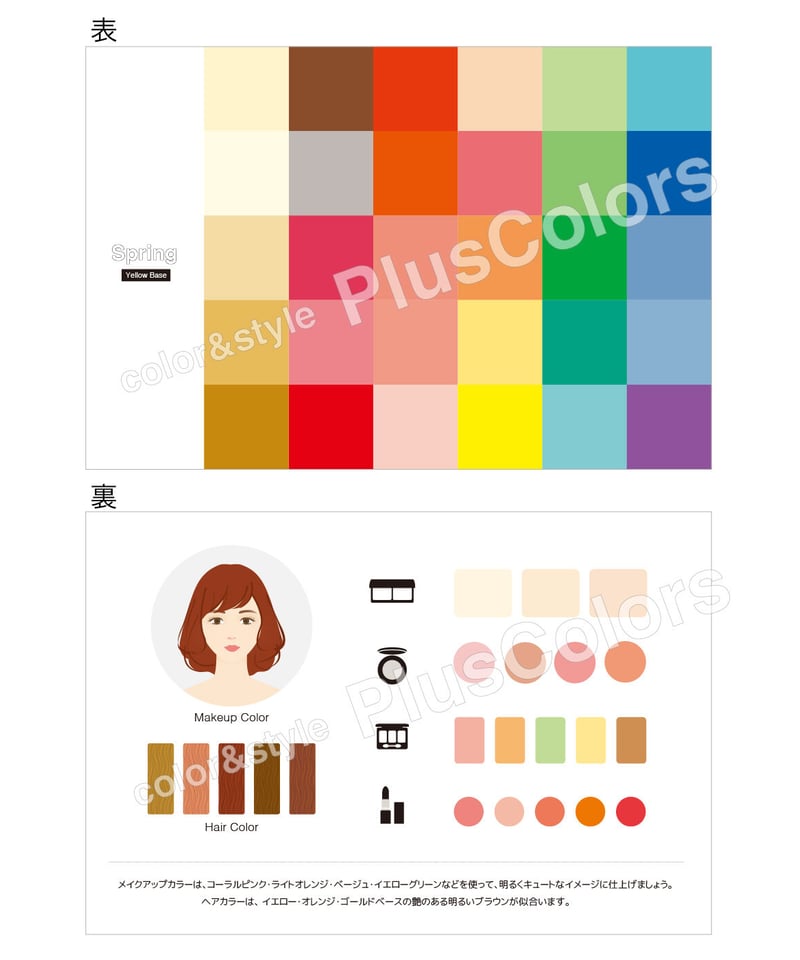 パーソナルカラー診断　パーフェクトカラー・チンボードカード【36色】 Color Card（カラーカード） | AIS Color Store