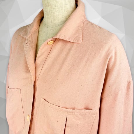 80’s Peach Jumpsuit