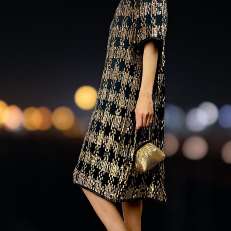 80’s Sequin Party Shift Dress