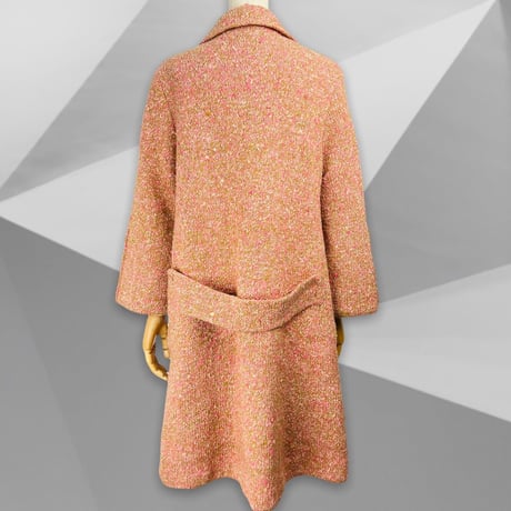 50’s Pink Knit Sweater Coat