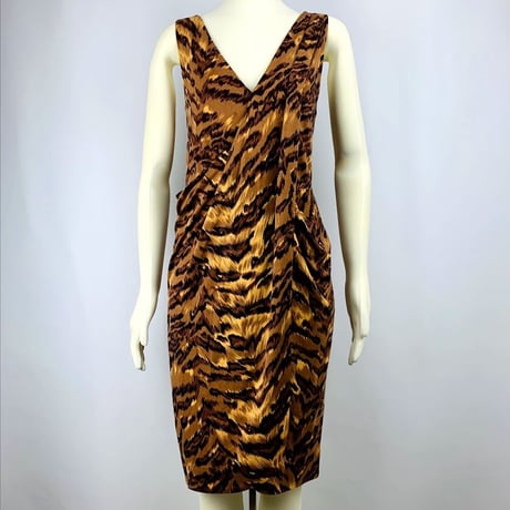 DVF Silk Leopard Dress