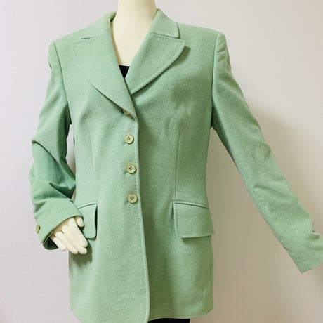 Mint Green Cashmere Jacket