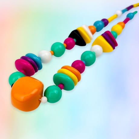 50's Bakelite CandyColors Necklace