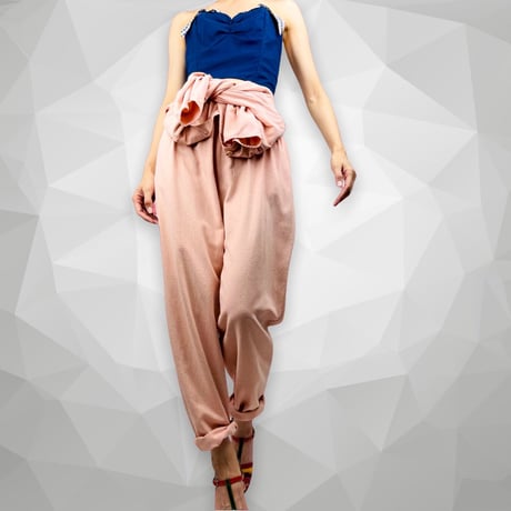 80’s Peach Jumpsuit