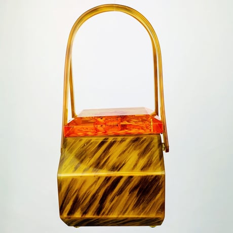 50’s Butterscotch Lucite Bag