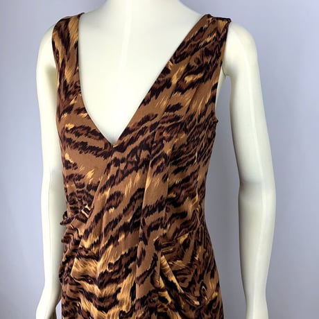 DVF Silk Leopard Dress
