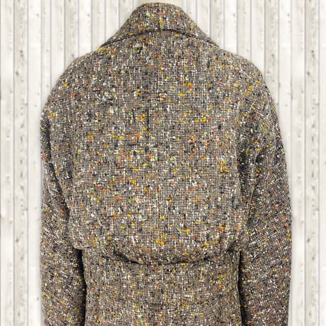 50's Brown Tweed Skirt Suit