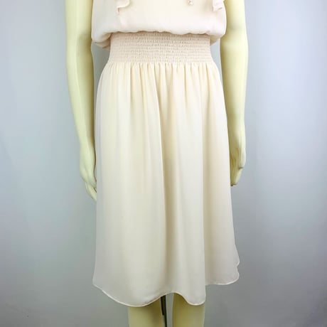 Rebecca Taylor Cream Chiffon Dress