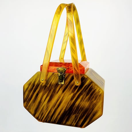 50’s Butterscotch Lucite Bag