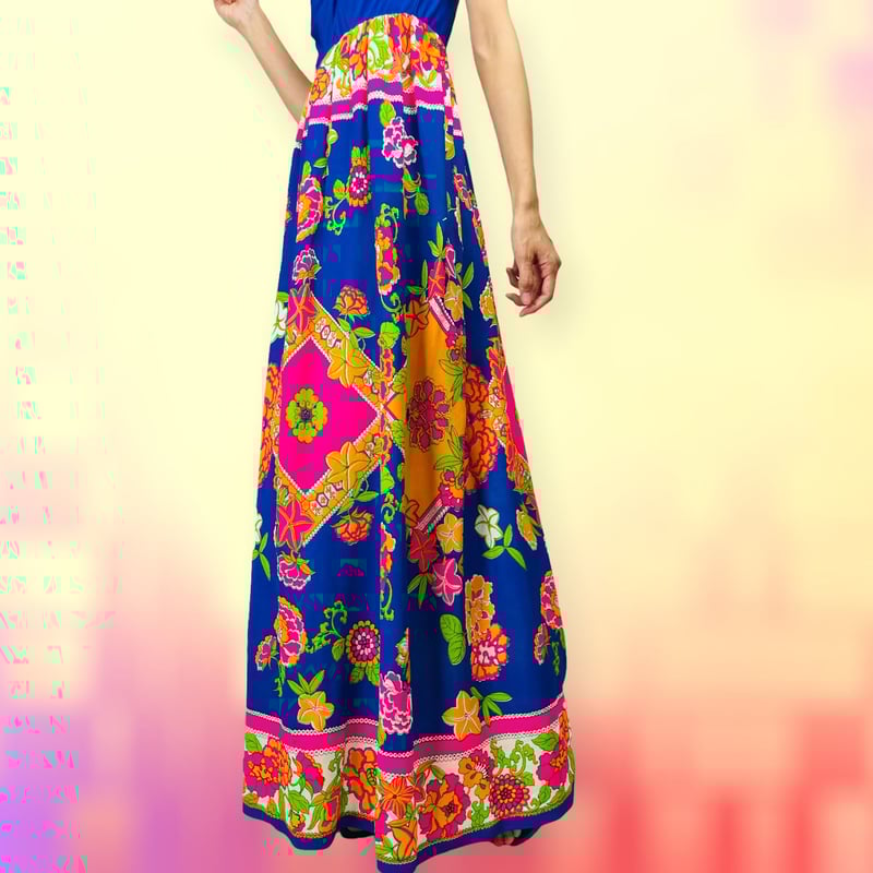 ワンピース DG2666 FLOWER PRINT DRESS DG2666 FLOWER PRINT DRESS