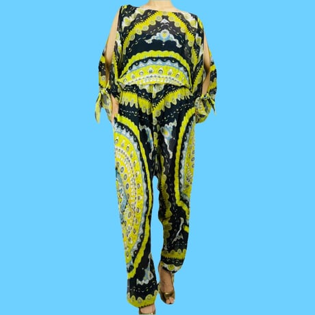 Gorgeous Silk Print EMILIO PUCCI Jumpsuit New!