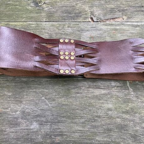 Brown Leather Belt