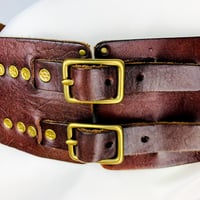 Brown Leather Belt