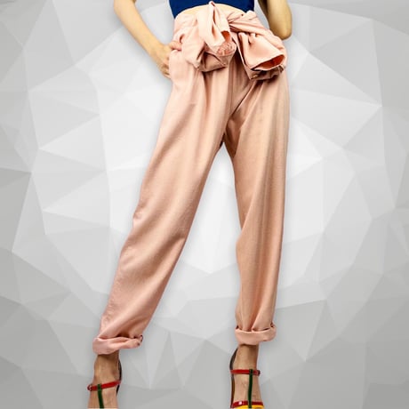 80’s Peach Jumpsuit