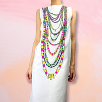 60’s Necklace Print Dress