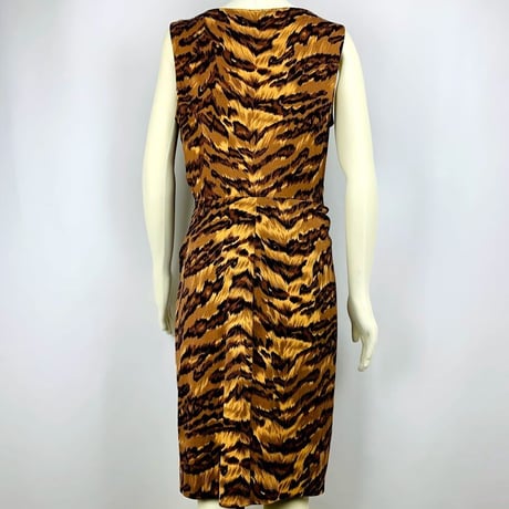 DVF Silk Leopard Dress