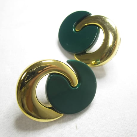80’s Interlocking Circle Earrings