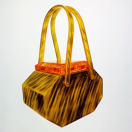 50’s Butterscotch Lucite Bag