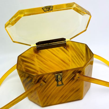 50’s Gold Lucite Bag