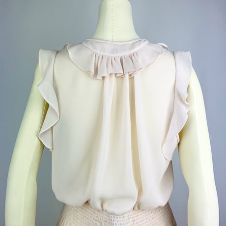 Rebecca Taylor Cream Chiffon Dress