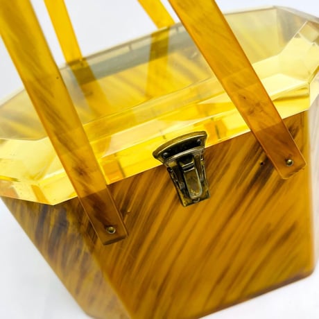 50’s Gold Lucite Bag