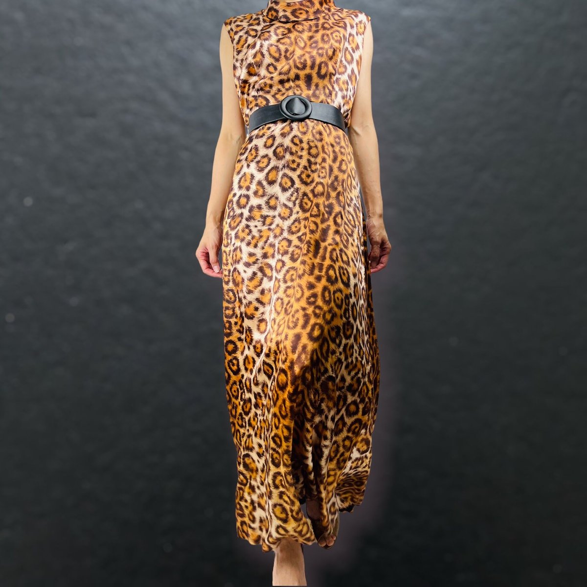 レオパードドレス 70's Leopard Print Maxi Dress | 78 Records & Vi