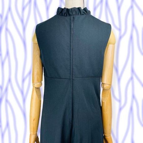 70’s Black Wide Leg Jumpsuit
