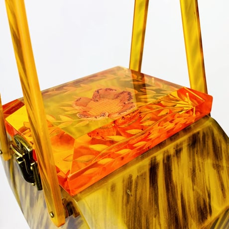 50’s Butterscotch Lucite Bag