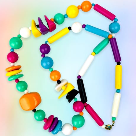 50's Bakelite CandyColors Necklace