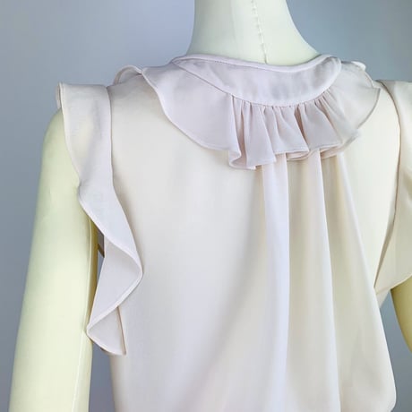Rebecca Taylor Cream Chiffon Dress