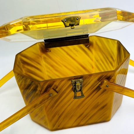 50’s Gold Lucite Bag