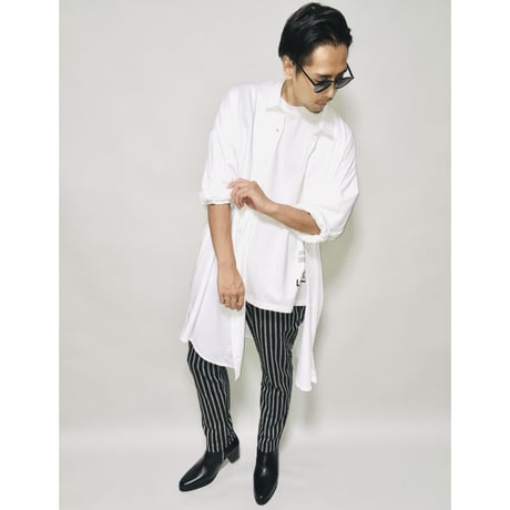 シンセティックレザー ヒールブーツ