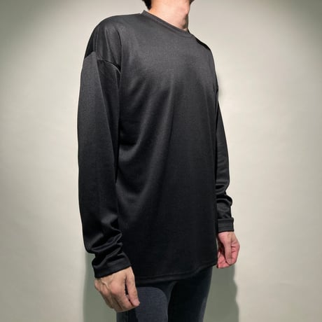裾ZIP TEE(ブラック)