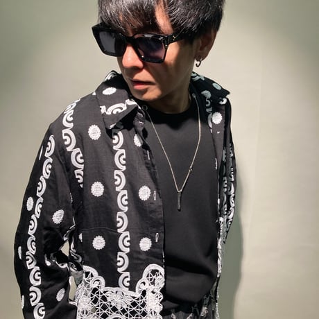 NEWネックレスTEE(ブラック)
