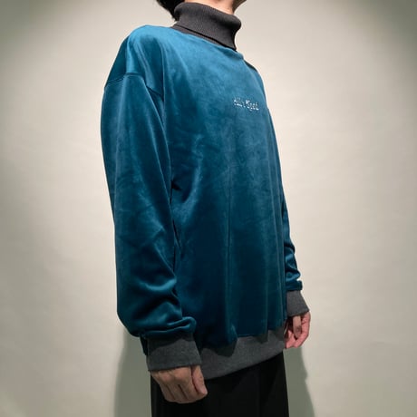 ベロアオフタートル(ブルーグリーン)