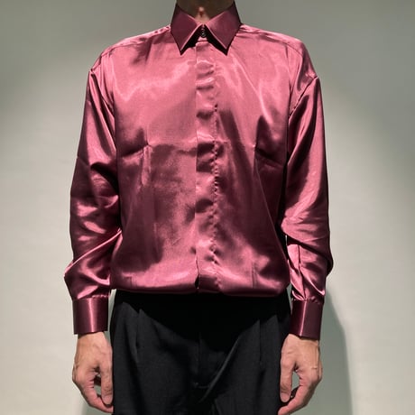 3wayオーバーシャツ(ボルドー)