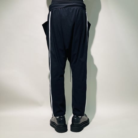ライン入サルエルパンツ