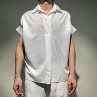 オープンカラープルオーバーシャツS/S