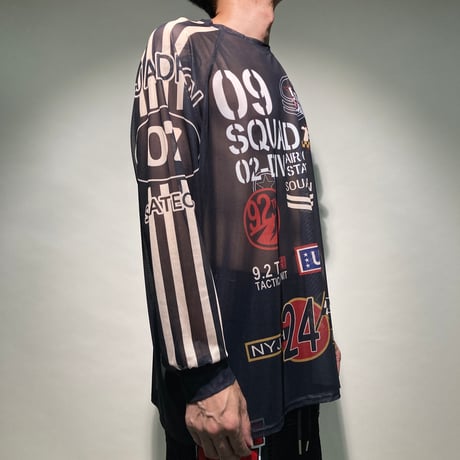 モータースポーツメッシュTEE L/S