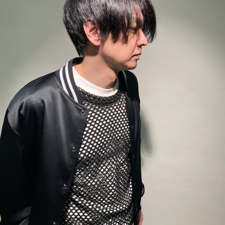 メッシュL/S TEE(ブラック)