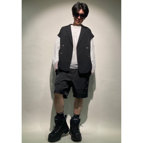 メッシュL/S TEE(ホワイト)