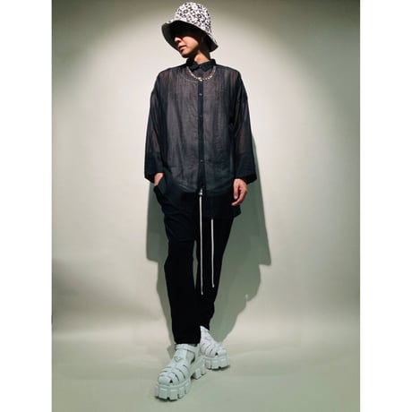 ライン入サルエルパンツ
