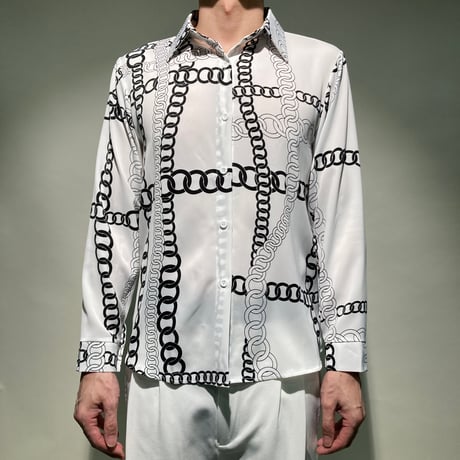 2種チェーン柄シャツ