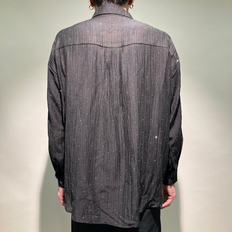 スタッズ総柄シャツ